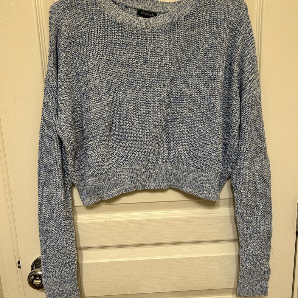 Wild Fable Light Blue Crew Neck Sweater